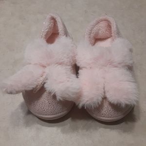 Pink Bunny slippers 7/8
